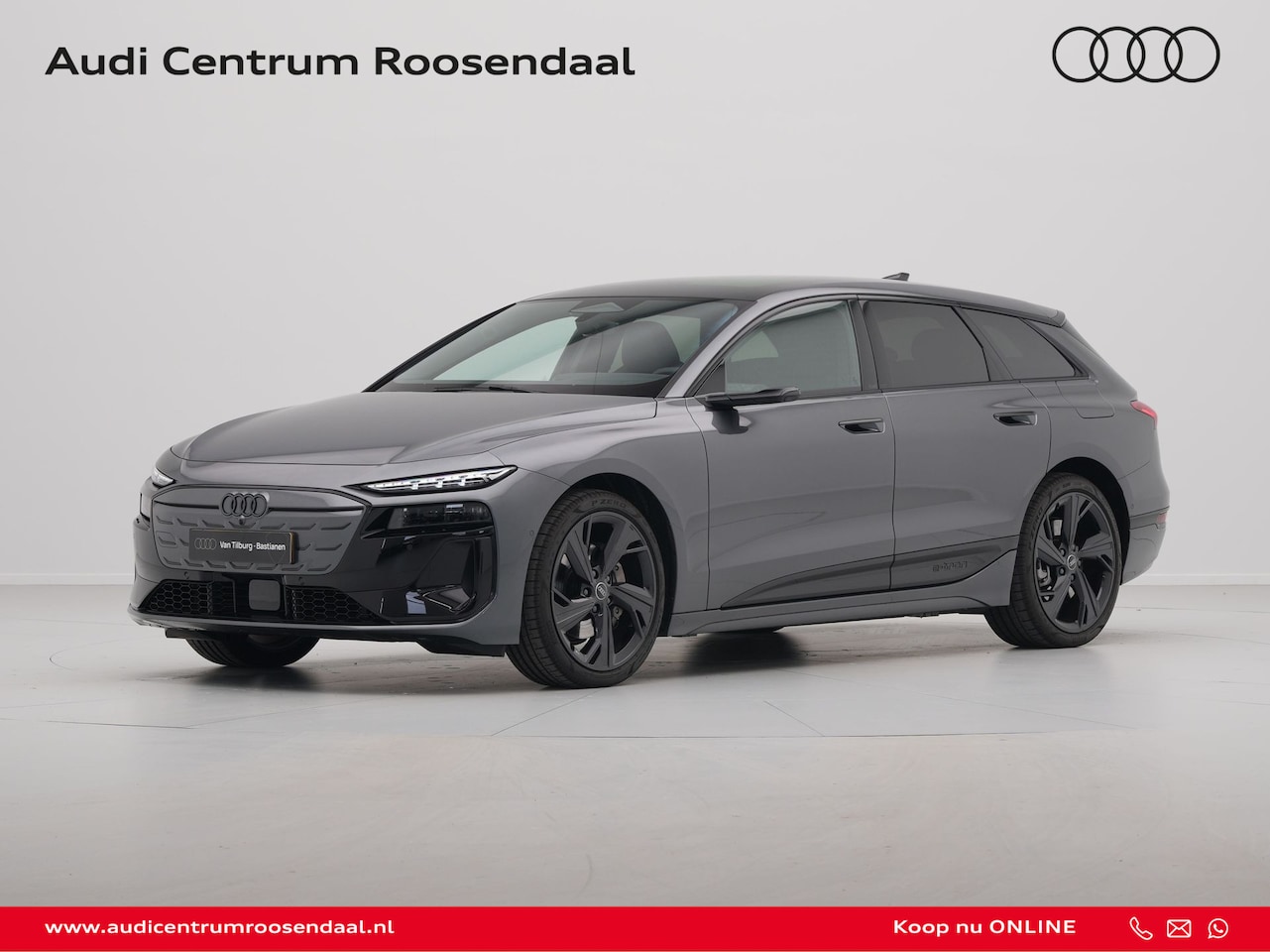 Audi A6 Avant e-tron - S edition performance 100 kWh Bijrijderdisplay ACC Blind Spot 360 camera B&O - AutoWereld.nl