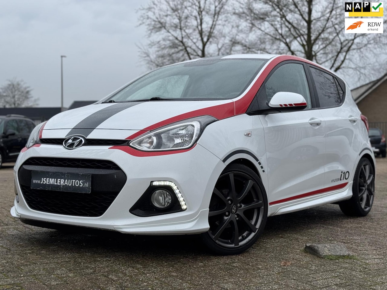 Hyundai i10 - 1.2i SPORT LIMITED EDITION AIRCO 87PK CRUISE CTRL - AutoWereld.nl