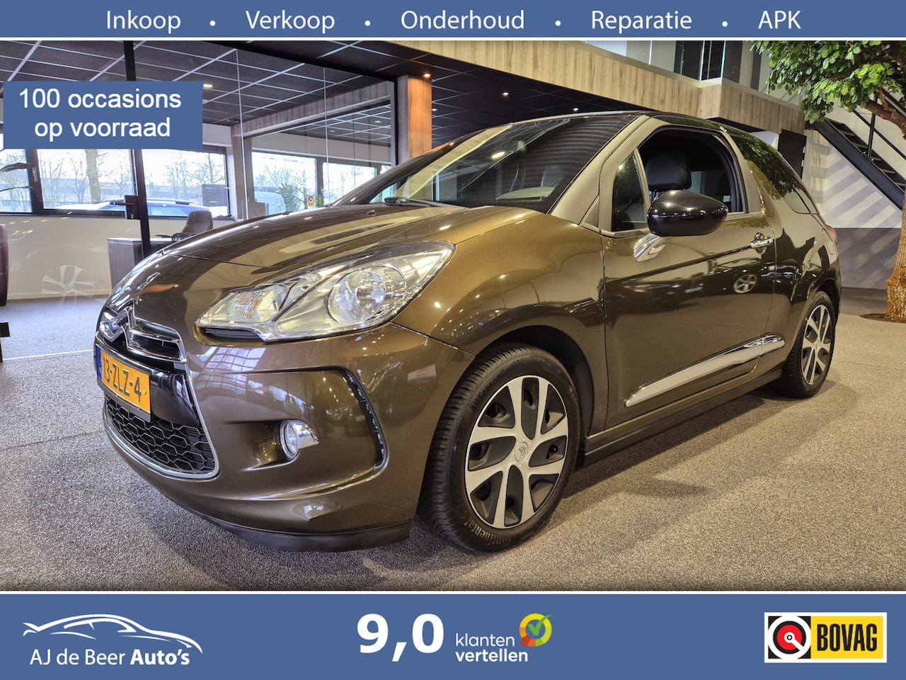 Citroën DS3 - 1.2 VTi Business NAP | Navigatie | Volleder | Clima | HiFi | Dealer onderhouden - AutoWereld.nl