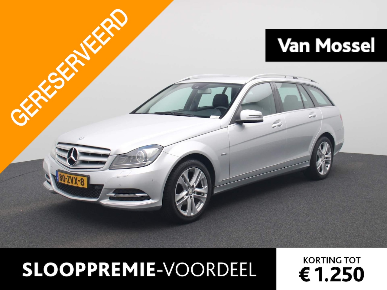 Mercedes-Benz C-klasse Estate - 180 Aut. Avantgarde | 1e-Eigenaar | Navi | Xenon | Half Leder | - AutoWereld.nl