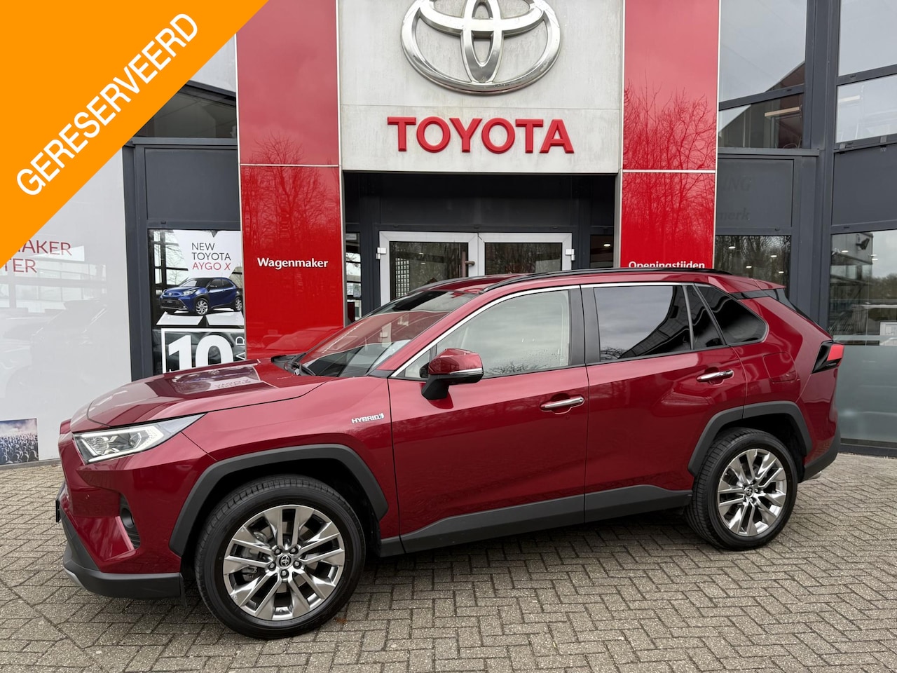 Toyota RAV4 - 2.5 HYBRID EXECUTIVE APPLE/ANDROID MEMORY-SEAT EL-ACHTERKLEP VOL-LEDER/STOELVERWARMING AD- - AutoWereld.nl