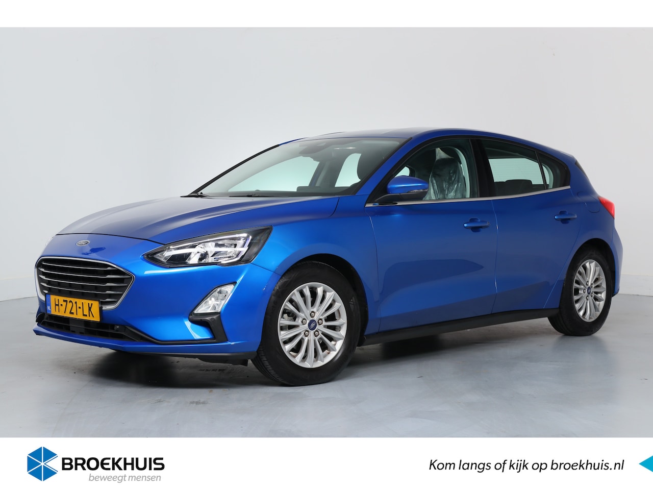 Ford Focus - 1.0 EcoBoost Titanium Business | Climate Control | Navigatie | Keyless | Cruise Control | - AutoWereld.nl