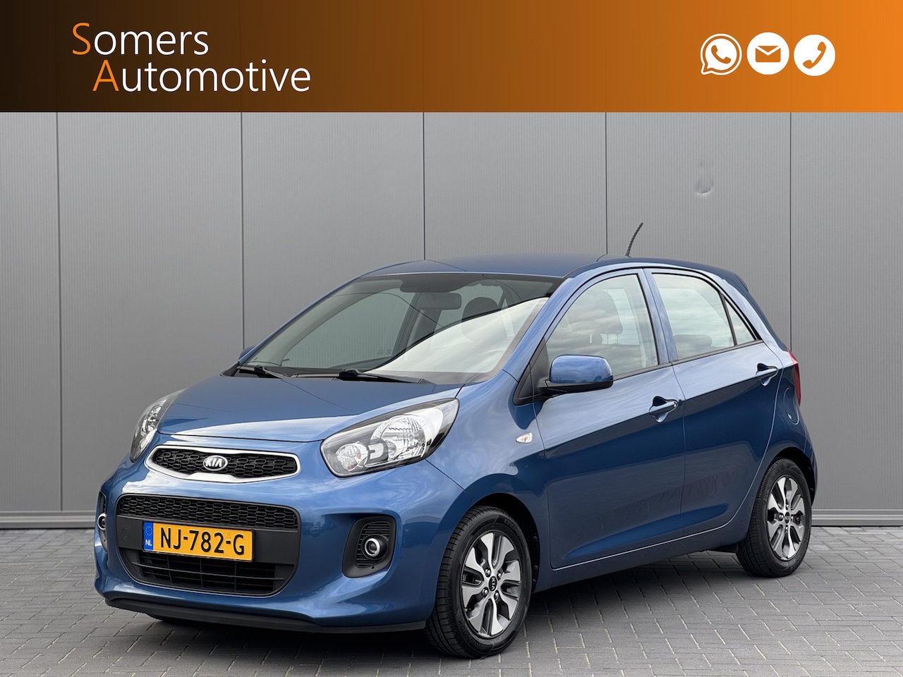 Kia Picanto - 1.0 CVVT EconomyPlusLine | Navigatie | Camera | Dealer onderhouden! - AutoWereld.nl