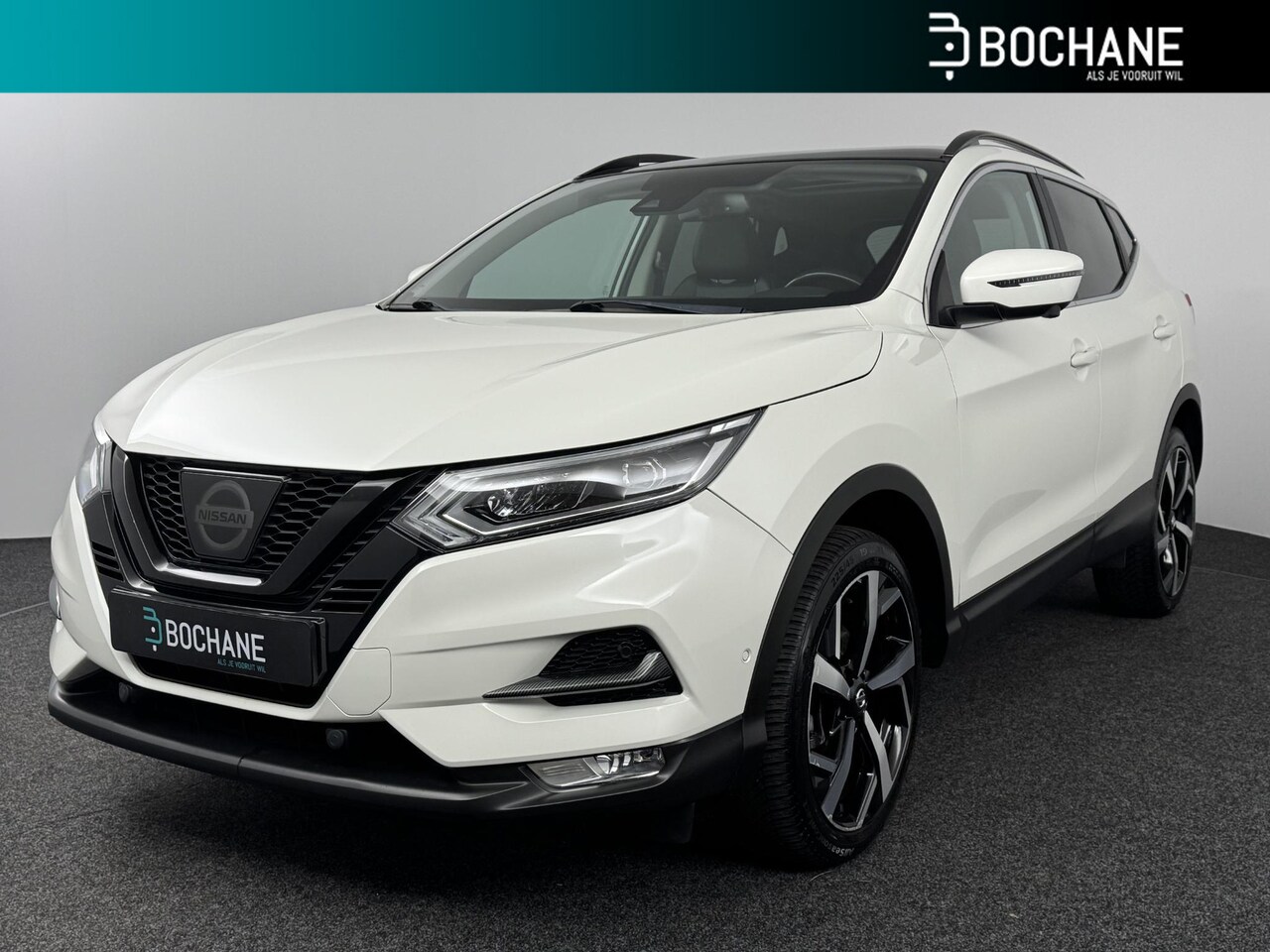 Nissan Qashqai - 1.2 Tekna | 360° Camera | Navigatie | Climate Control | Parkeersensoren - AutoWereld.nl