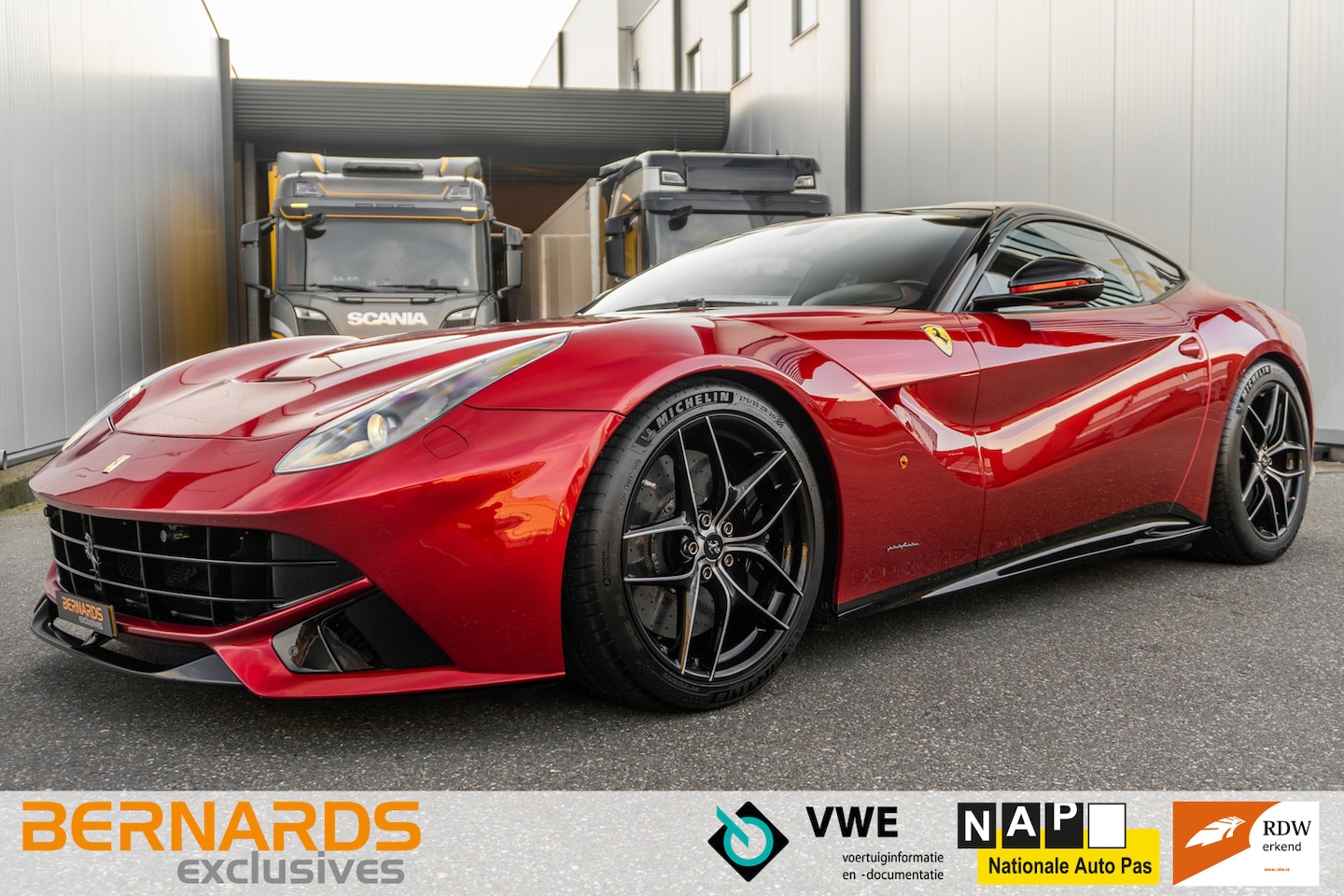 Ferrari F12 - Berlinetta V12 - 1 of 1 Nemo Red - Tailor Made - Öhlins - AutoWereld.nl