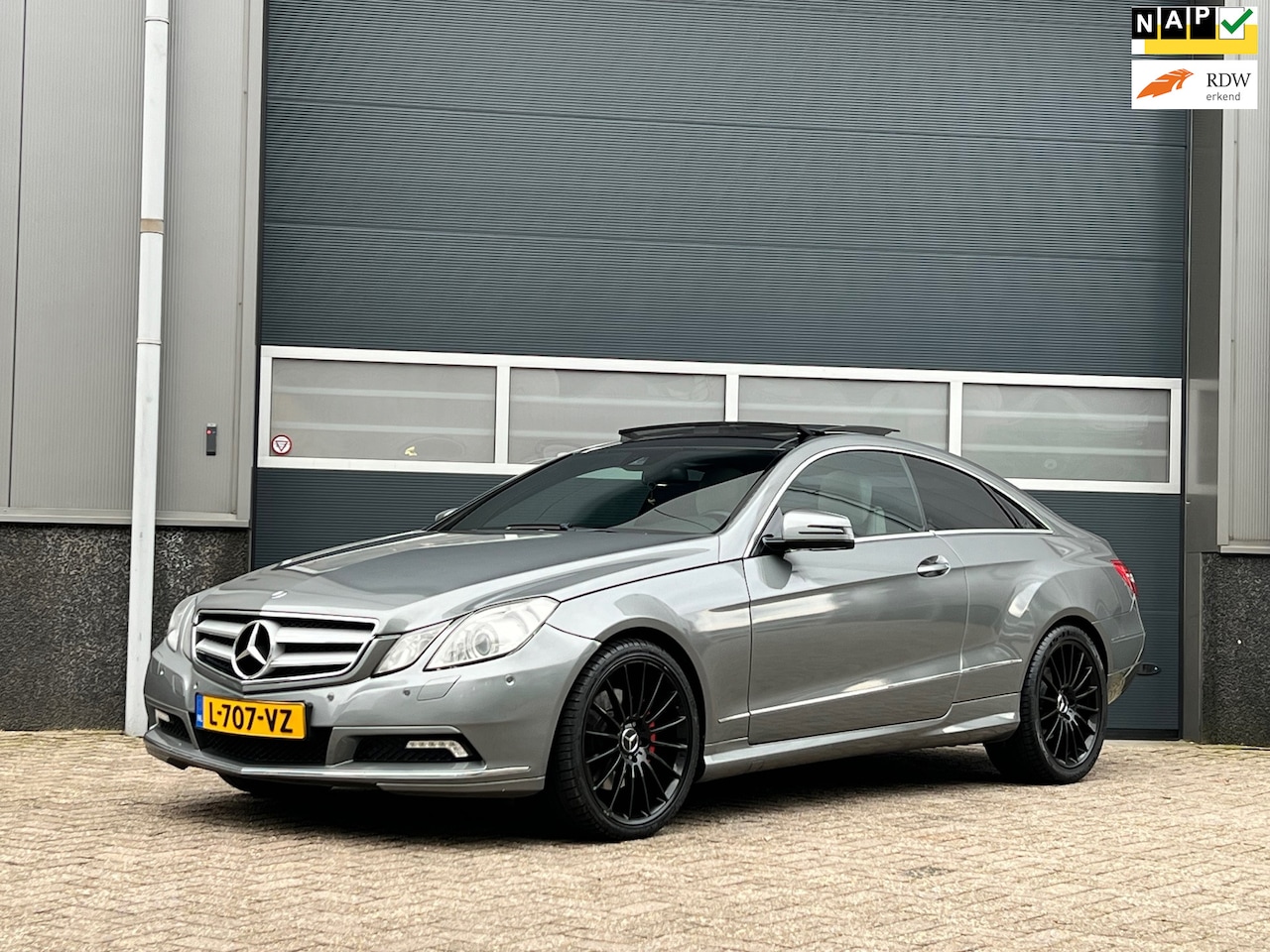 Mercedes-Benz E-klasse Coupé - 350 CGI Elegance bj.2010 Pano|Autom|Leder|Navi. - AutoWereld.nl