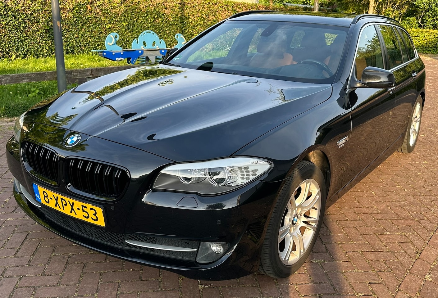 BMW 5-serie Touring - 520d Motorblok ±115dkm | Getuned 210 PK | Panoramadak | Head-Up Display | Comfortstoelen met ge - AutoWereld.nl