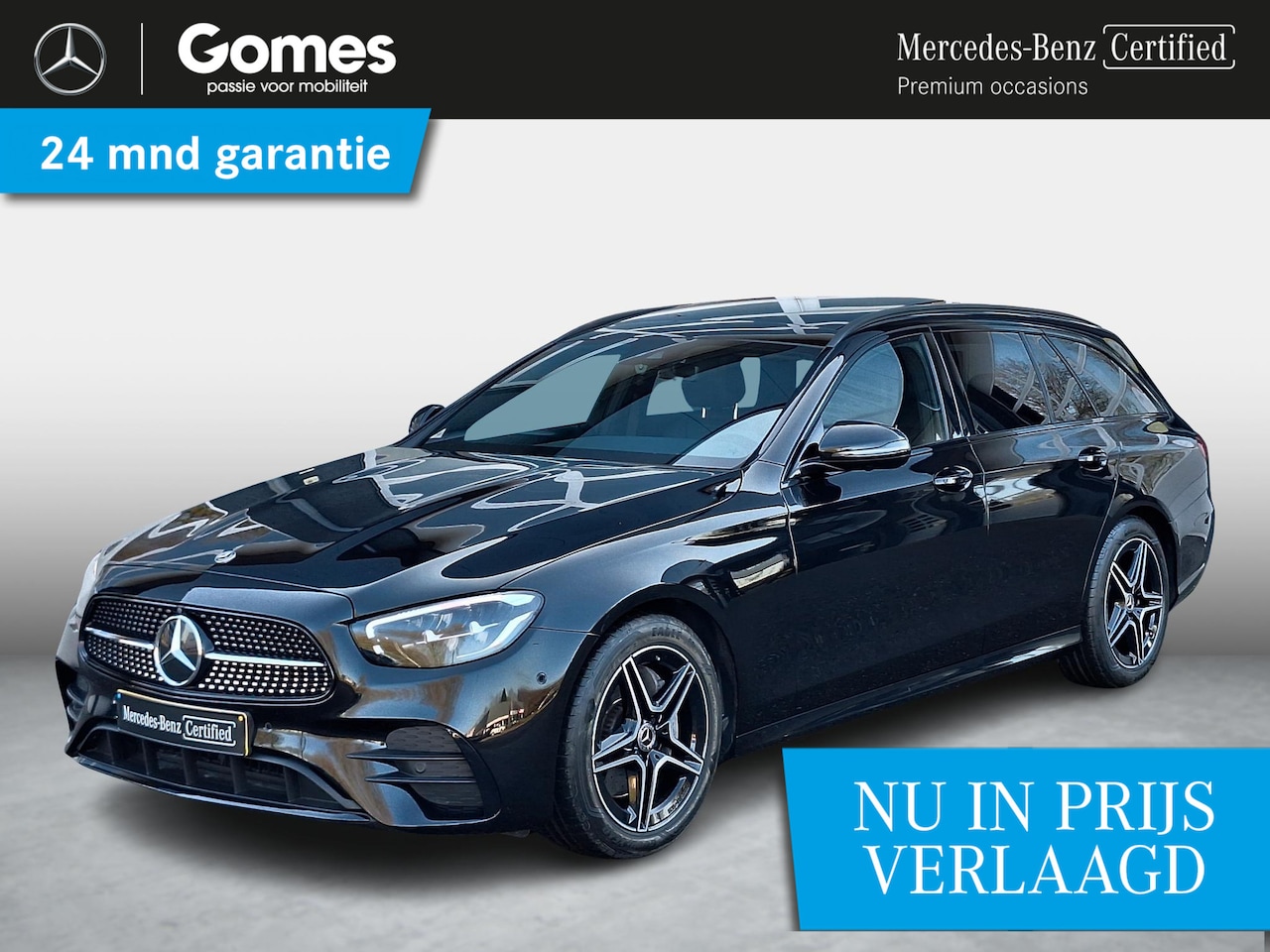 Mercedes-Benz E-klasse Estate - 200 AMG Line | Panoramadak | 360° Camera | Trekhaak | Night pakket | Stoelverwarming | Ele - AutoWereld.nl