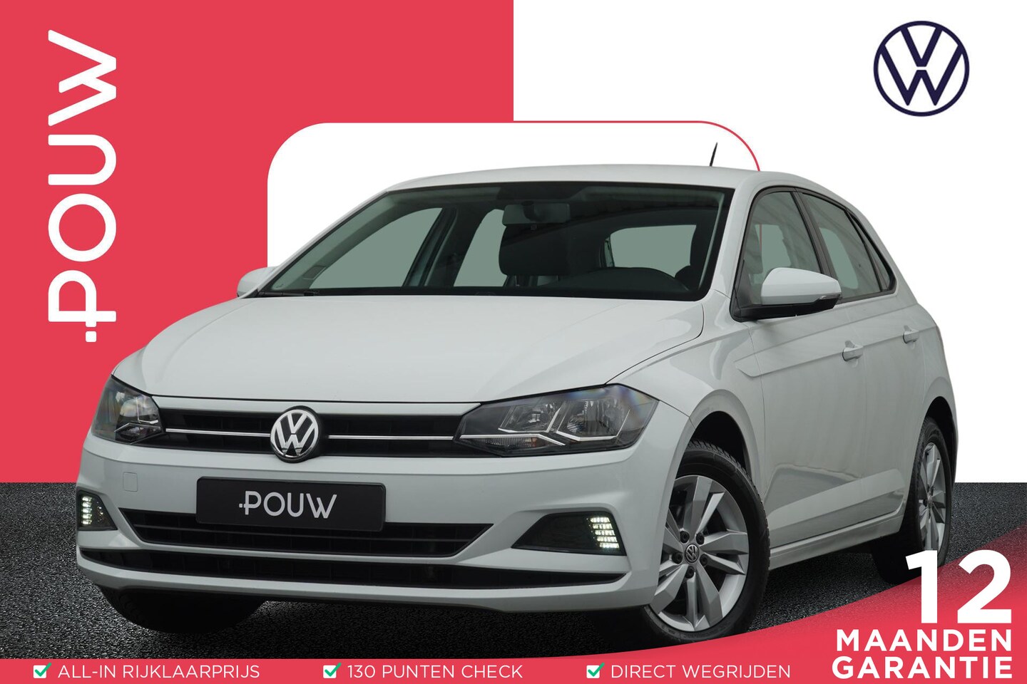 Volkswagen Polo - 1.0 TSI 95pk Comfortline | Trekhaak | App Connect Navigatie | Adaptive Cruise - AutoWereld.nl