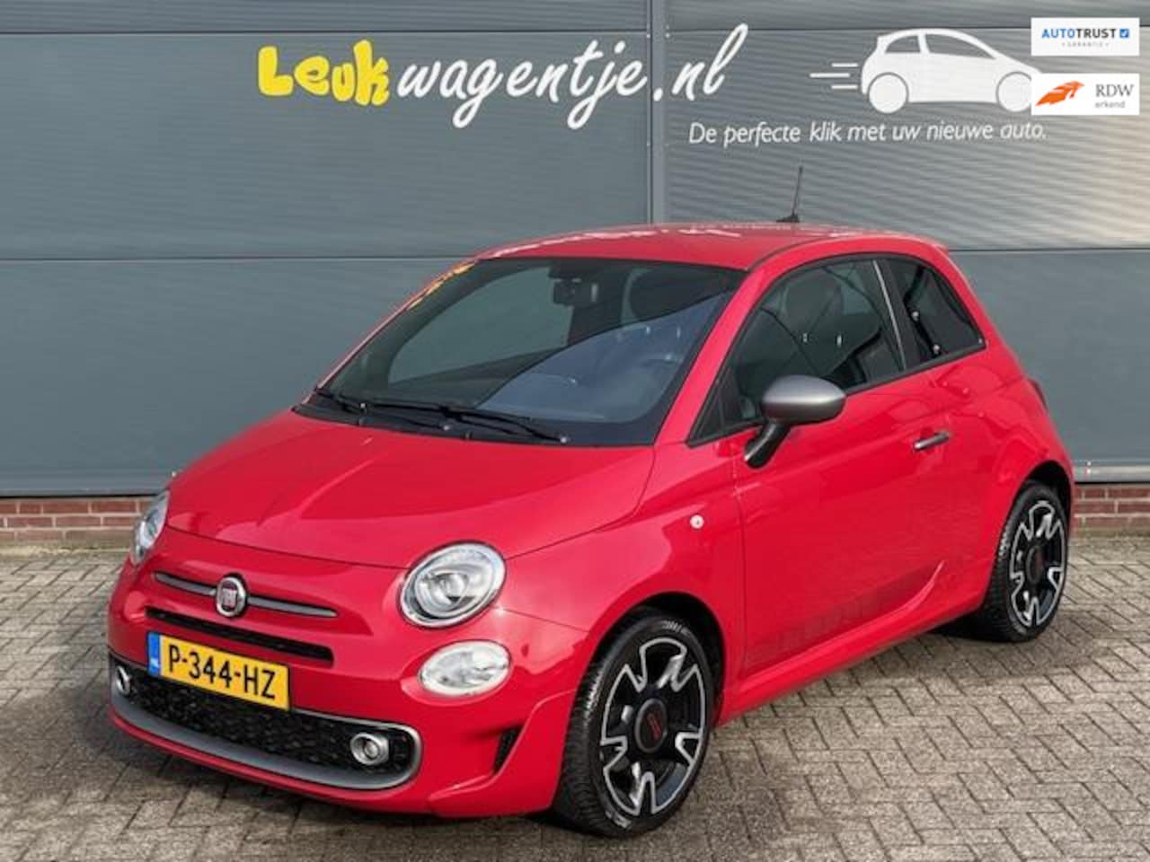 Fiat 500 - 0.9 TwinAir Turbo Sport *groot navi *cruise *16” - AutoWereld.nl