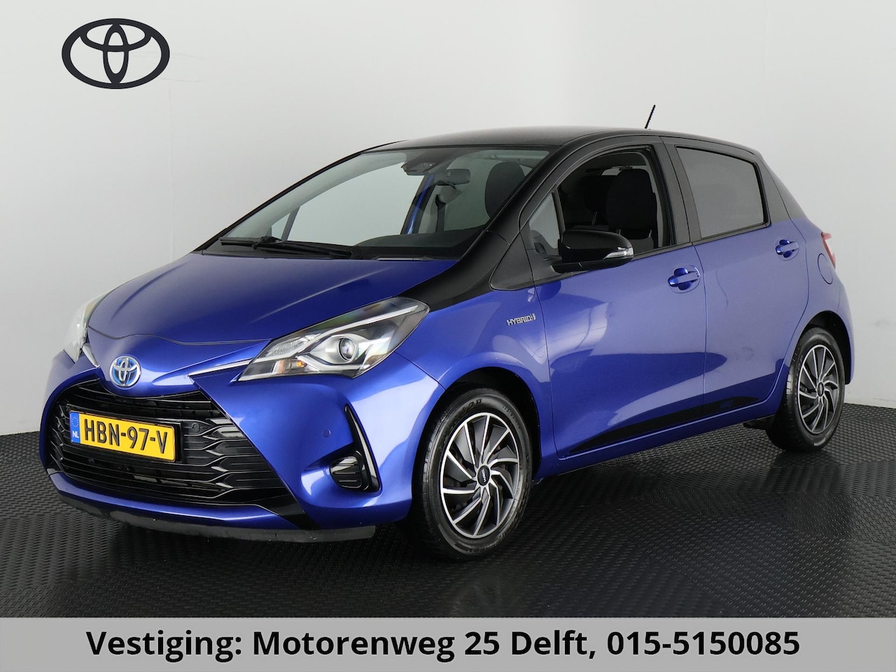 Toyota Yaris - 1.5 HYBRID BI-TONE SPECIAL EDITION NAVIGATIE.CLIMA.VEILIGHEIDS PACK. CAMERA GARANTIE TOT 2 - AutoWereld.nl