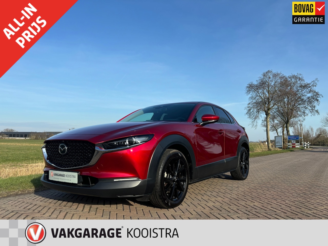 Mazda CX-30 - 2.0 e-SkyActiv M Hybrid RONDOM CAMERA/STOELVERW./NAV - AutoWereld.nl