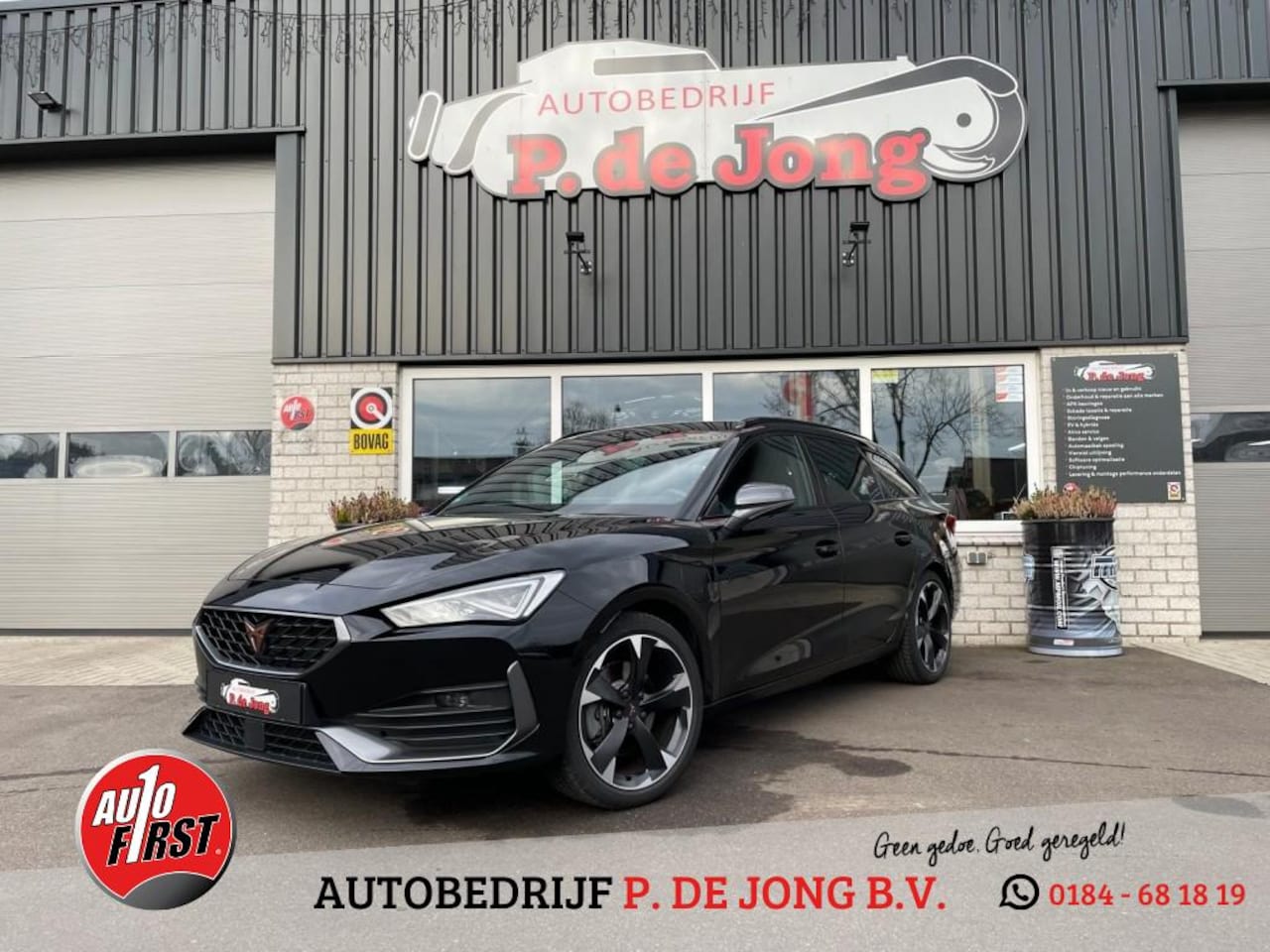 CUPRA Leon Sportstourer - Sportstourer 1.4 E-HYBRID, Carplay, Led, 10.000 km! - AutoWereld.nl