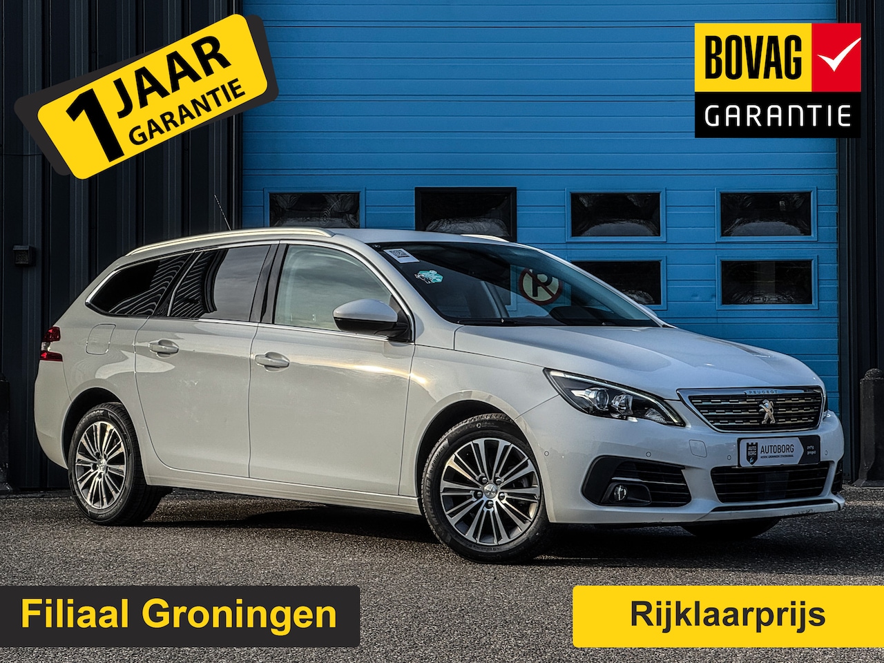 Peugeot 308 SW - 1.2 PureTech Blue Lease Allure Prijs Inclusief Onderhoud & 12 Maand BOVAG Garantie | Nieuw - AutoWereld.nl