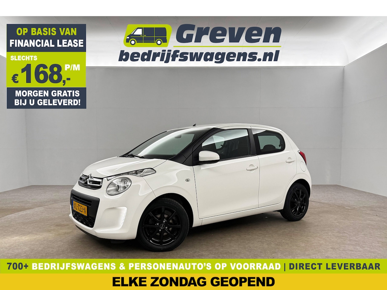 Citroën C1 - 1.0 VTi Airco LED 15"LMV Cruisecontrol Bluetooth - AutoWereld.nl