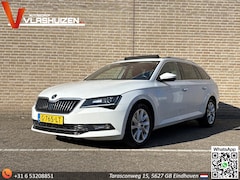 Skoda Superb Combi - 2.0 TDI Style Business | € 9.900, - NETTO | Pano | Leder | Stoelverwarming | Cruise | Clim