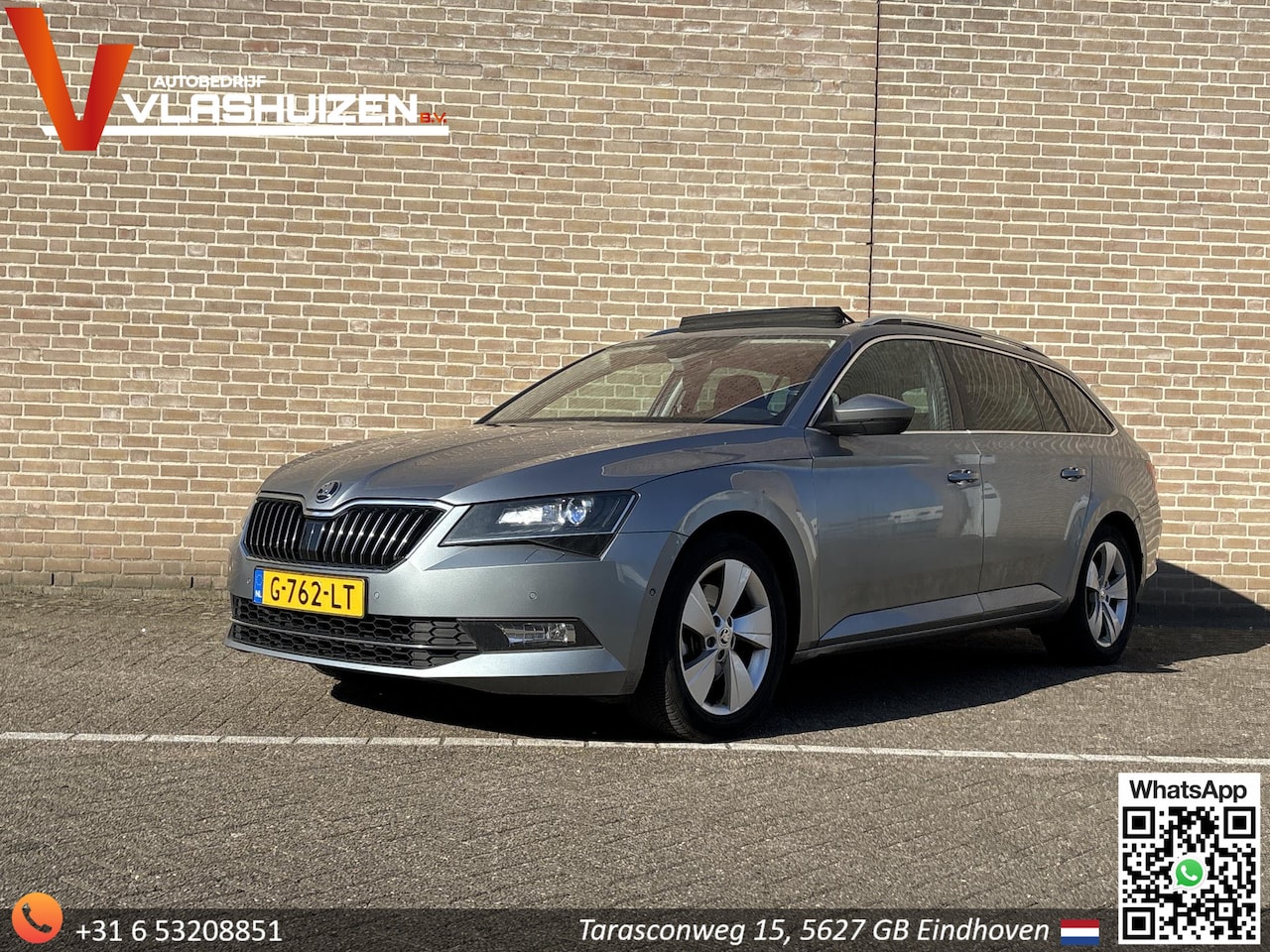 Skoda Superb Combi - 2.0 TDI Style Business | € 9.800,- NETTO! | Pano | Leder | Stoelverwarming | Cruise | Clim - AutoWereld.nl