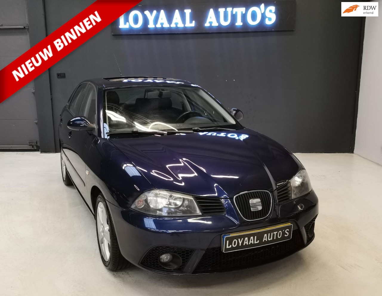 Seat Ibiza - 1.4-16V Sensation | AIRCO | CRUISE | SCHUIF-DAK | ELEK.RAMEN | APK. - AutoWereld.nl