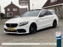 Mercedes-Benz C-klasse - C63 S AMG 510PK / Pano / Keyless / 360º Camera / Sfeer / Elektrische Koffer / Navi / 19*In