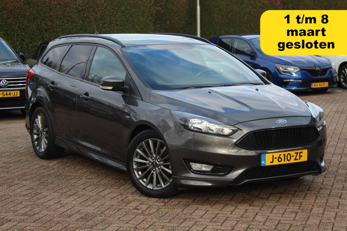 Ford Focus Wagon - 1.0 140pk ST-Line / Camera / Navigatie / Parkeerhulp achter / Cruise Control / Stoelverwar - AutoWereld.nl