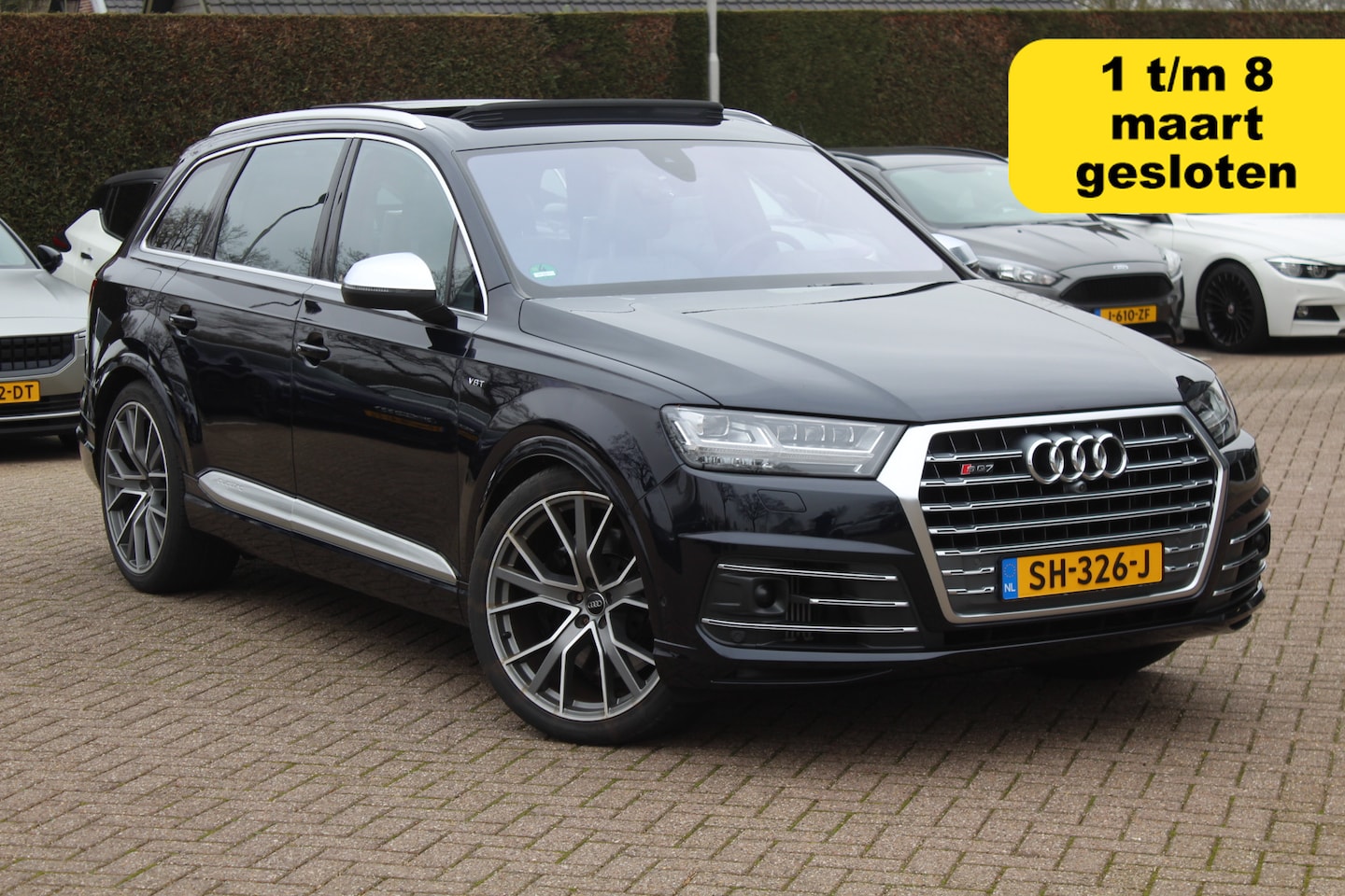 Audi SQ7 - 4.0 TDI quattro Pro Line + / Trekhaak / Panoramadak / 360Camera / Head-up / Standkachel / - AutoWereld.nl