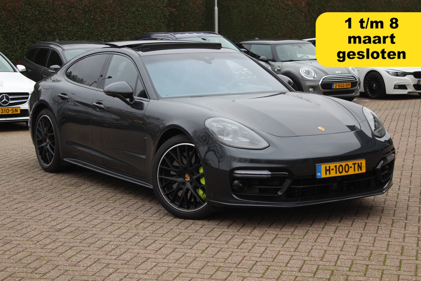 Porsche Panamera - 4.0 Turbo S E-Hybrid / Panoramadak / 360Camera / Achterasbesturing / Nachtzicht / Softclos - AutoWereld.nl