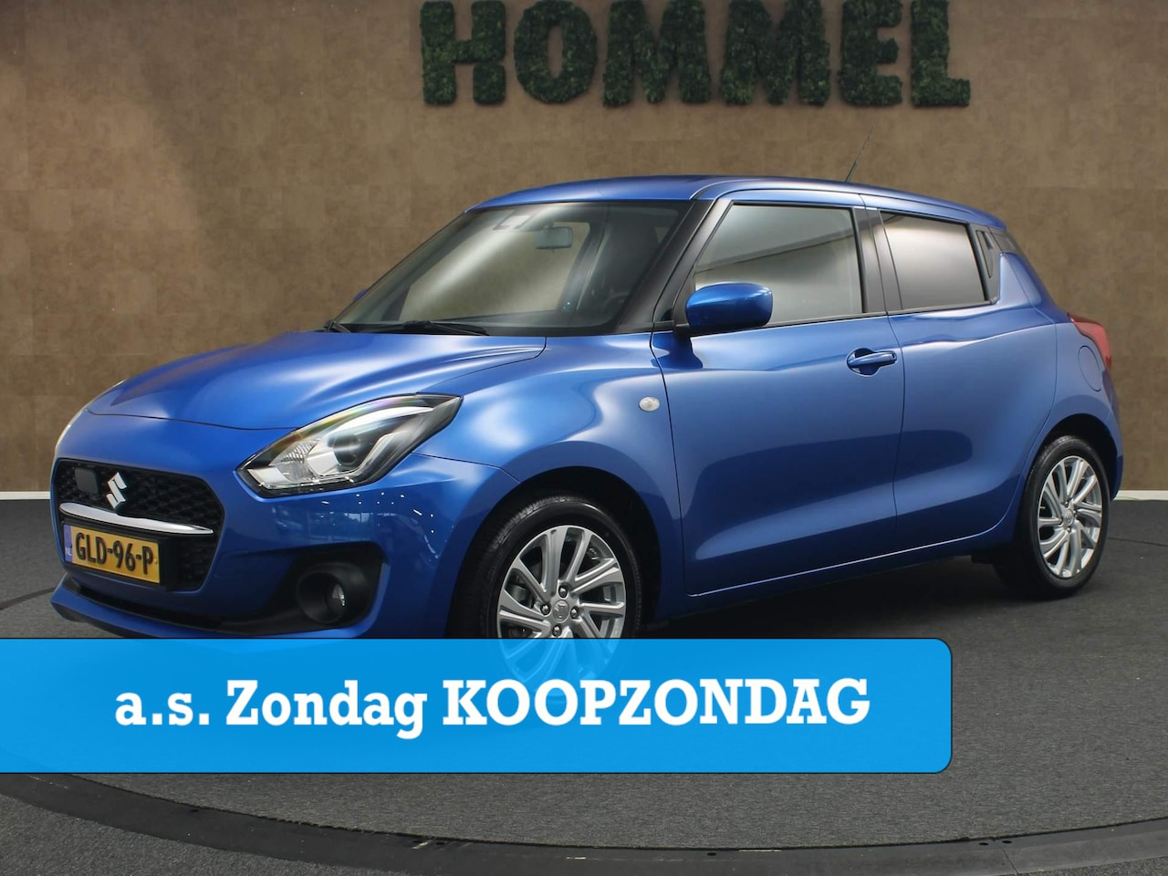 Suzuki Swift - 1.2 Select Smart Hybrid - AIRCO - DODEHOEK DETECTIE - 16 INCH LICHT METALEN VELGEN - BLUET - AutoWereld.nl