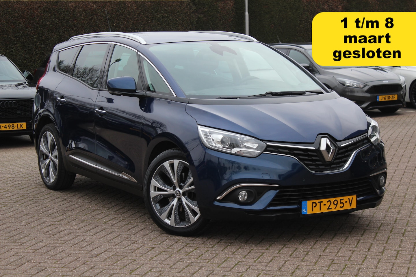 Renault Grand Scénic - 1.2 TCe Intens / Trekhaak / Camera / Navigatie / 20'' / Half leder / Keyless / Dodehoek / - AutoWereld.nl