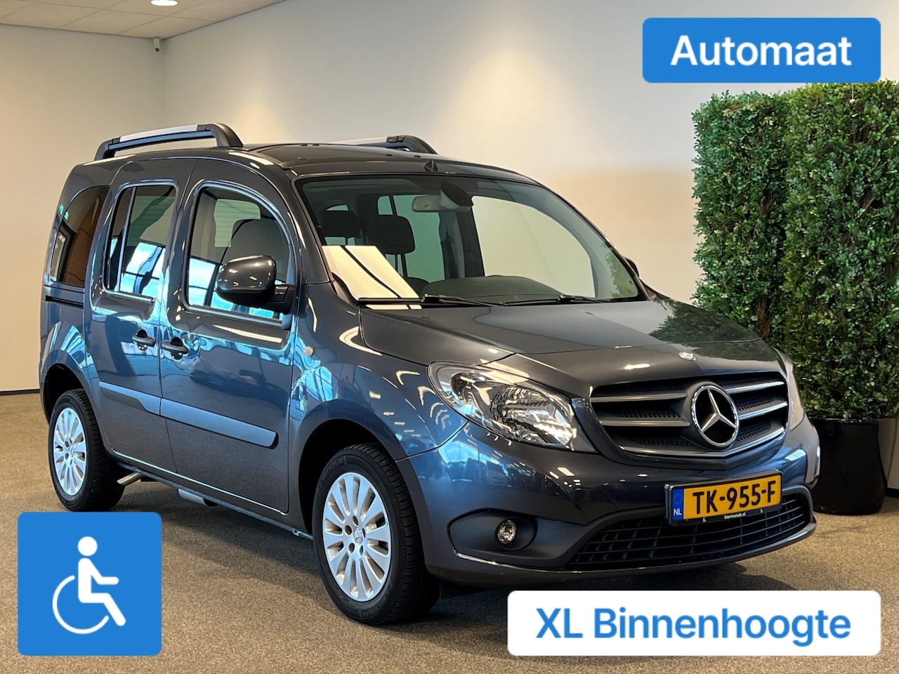 Mercedes-Benz Citan - Rolstoelauto Automaat XXL-ombouw 150cm - AutoWereld.nl