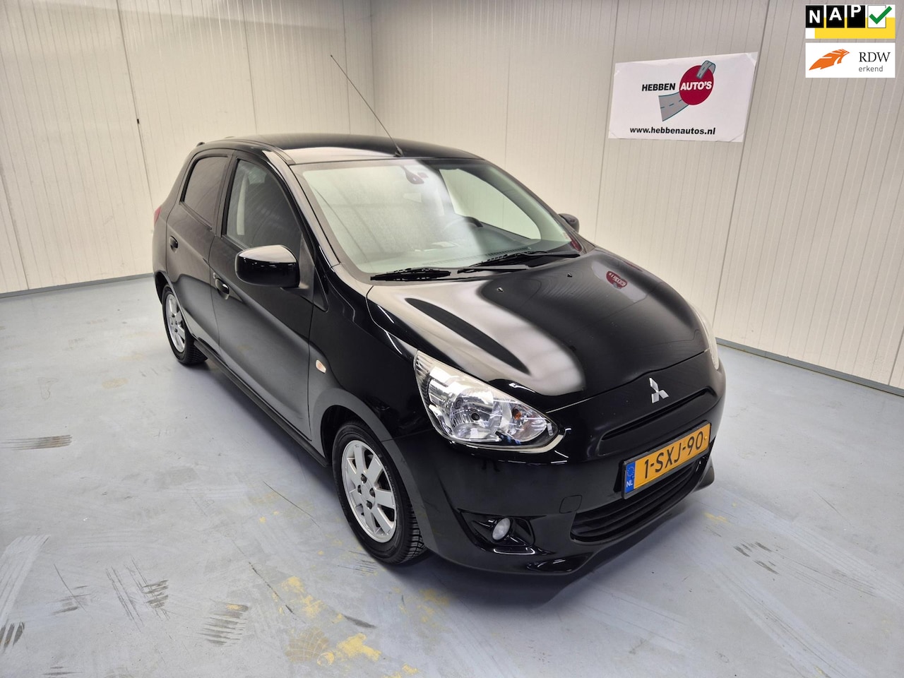 Mitsubishi Space Star - 1.2 Instyle Automaat Navi Camera Airco Ecc Alu Velgen - AutoWereld.nl