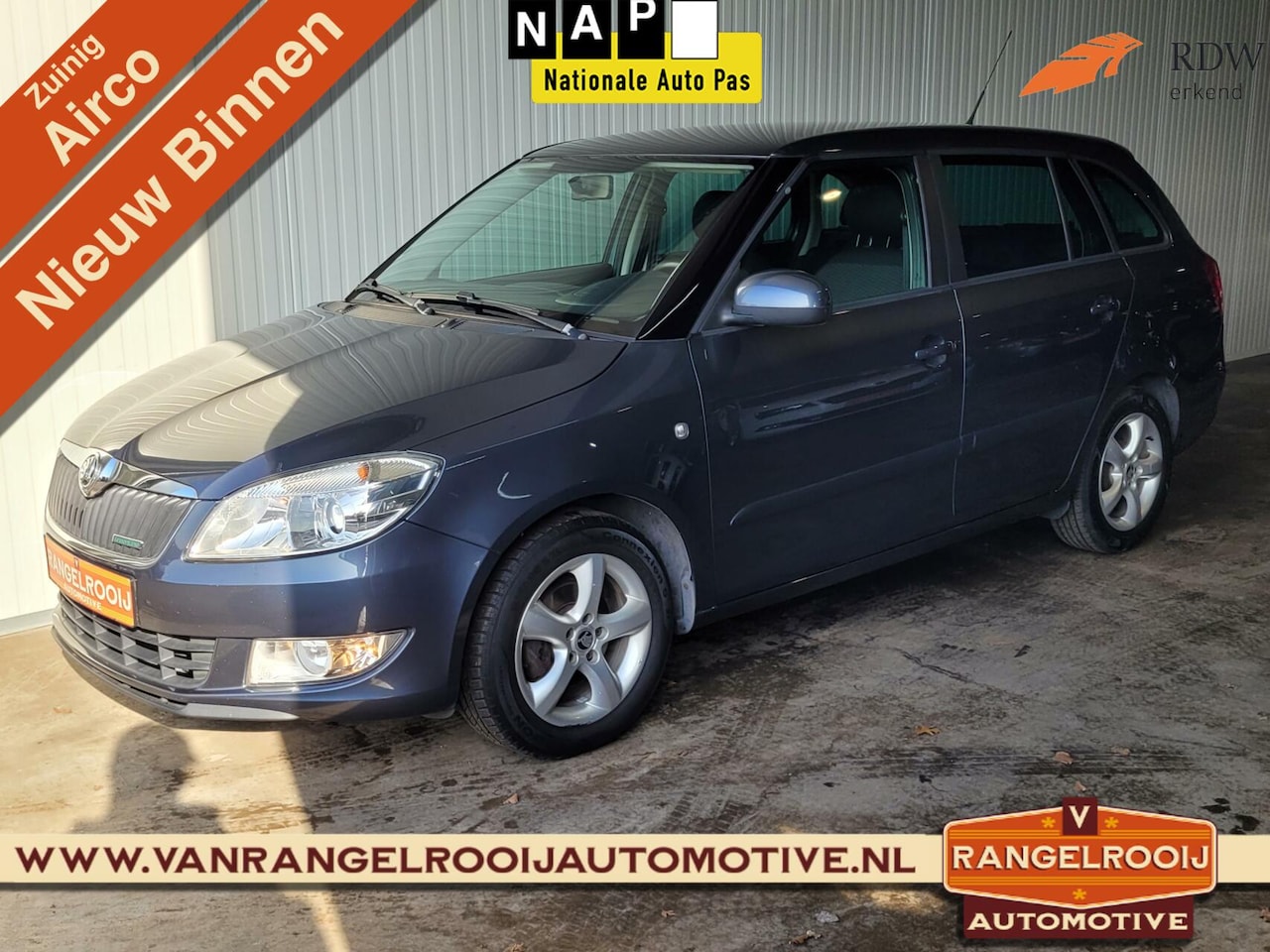 Skoda Fabia Combi - 1.2 TDI, airco, camera, nwe distributie, cruise - AutoWereld.nl