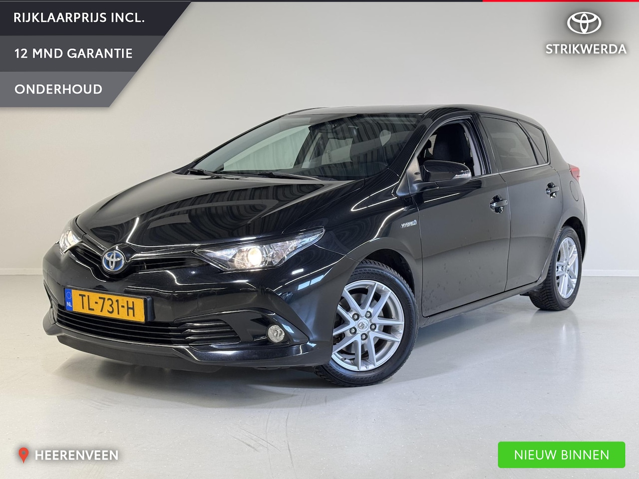 Toyota Auris - 1.8 Hybrid Energy Plus | Trekhaak | Camera | Licht/regen sensor | Bluetooth | Navi | - AutoWereld.nl