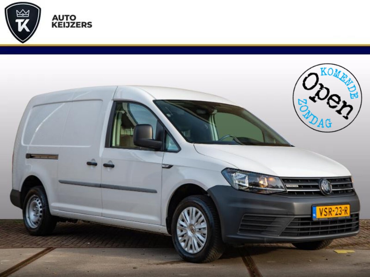 Volkswagen Caddy Maxi - 1.4 TGI L2H1 EcoFuel Automaat! Cruise Control Radio/CD Elek Ramen Armsteun - AutoWereld.nl