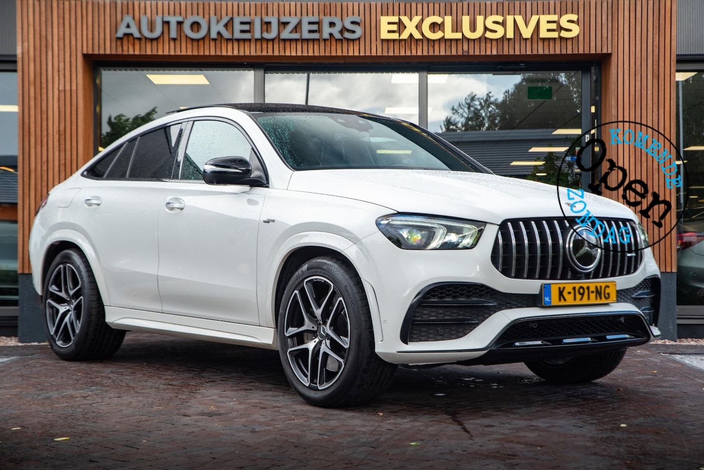 Mercedes-Benz GLE-Klasse Coupé - AMG 53 4MATIC+ Ultimate Burmester Panodak Trekhaak Ambient ACC Dode Hoek Keyless - AutoWereld.nl