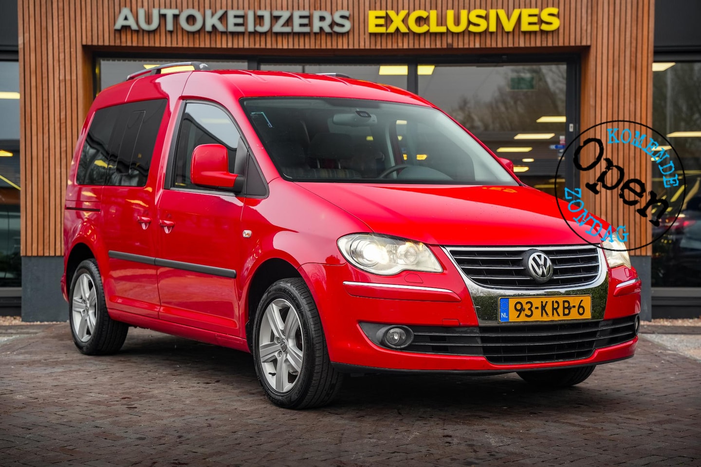 Volkswagen Caddy - 1.9 TDI Trendline 5p. Bed camper ombouw Airco Navigatie Bed Standkachel Cruise Trekhaak - AutoWereld.nl