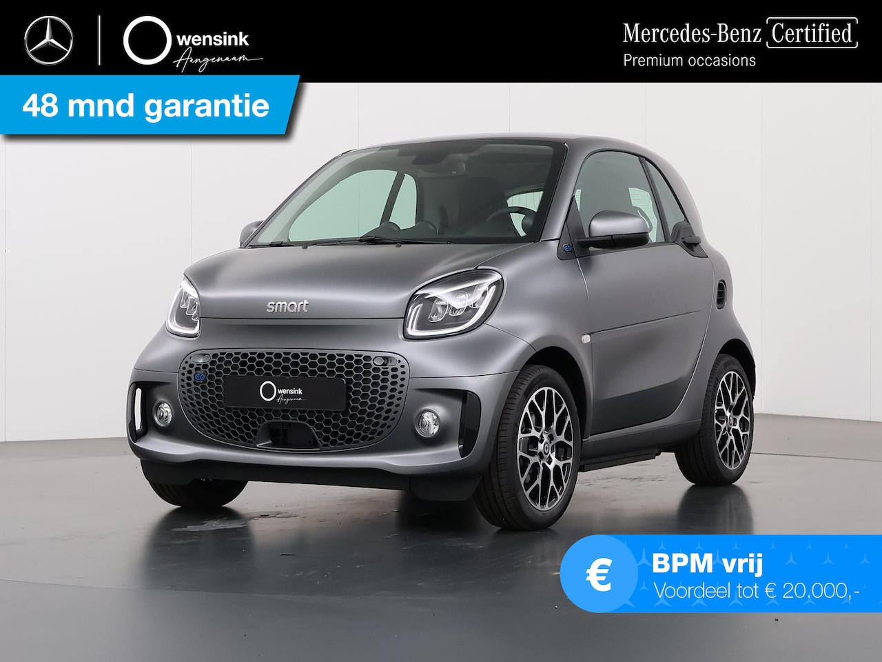 Smart Fortwo - EQ Comfort PLUS 18 kWh Smart fortwo EQ comfort plus EQ Comfort PLUS - AutoWereld.nl