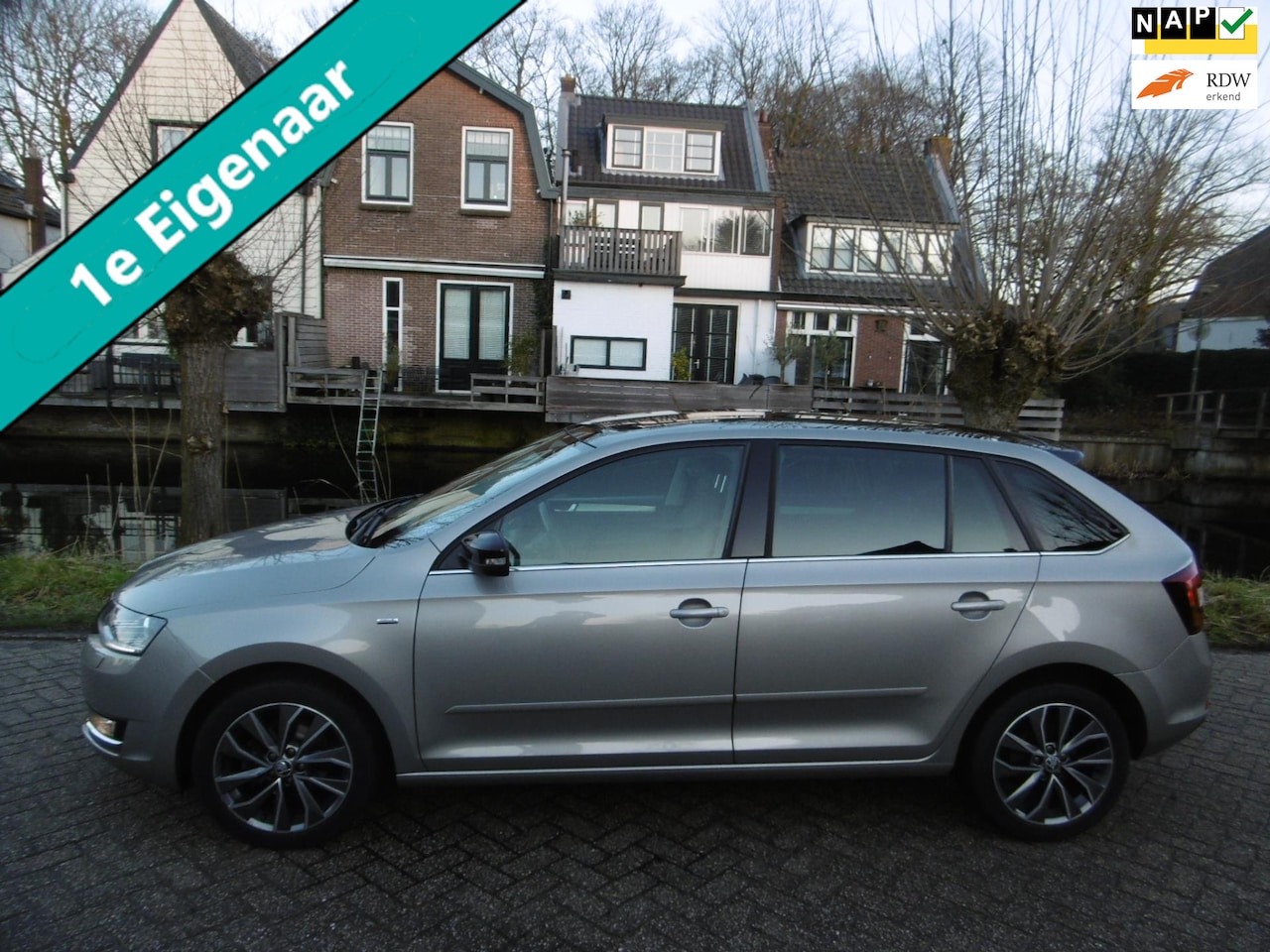 Skoda Rapid Spaceback - 1.0 TSI 95pk Automaat 1e eig. Clima Navi Trekhaak Xenon - AutoWereld.nl