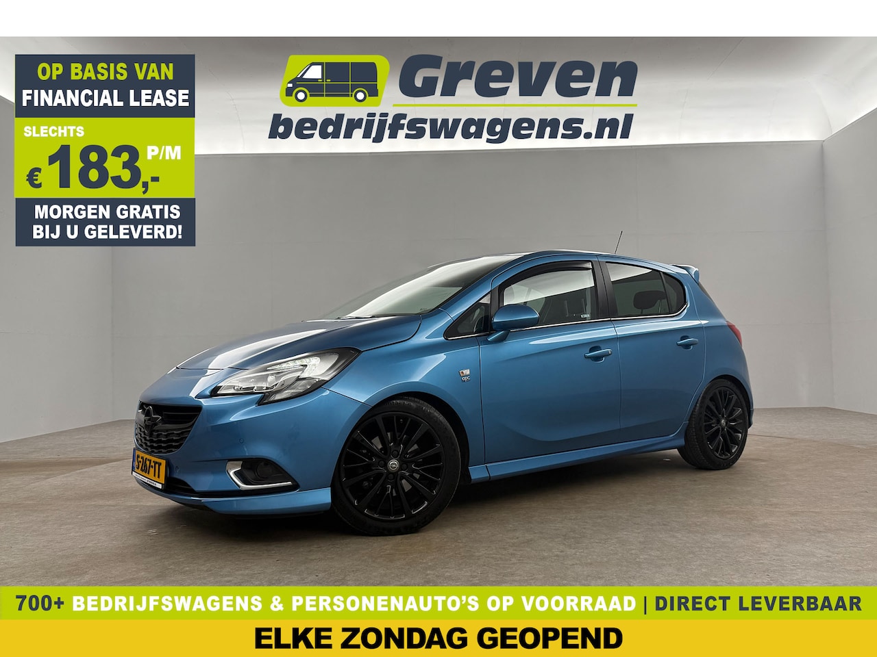 Opel Corsa - 1.0 Turbo Innovation OPC-Line Clima Carplay Cruise LED Parkeersensoren 17''LMV - AutoWereld.nl