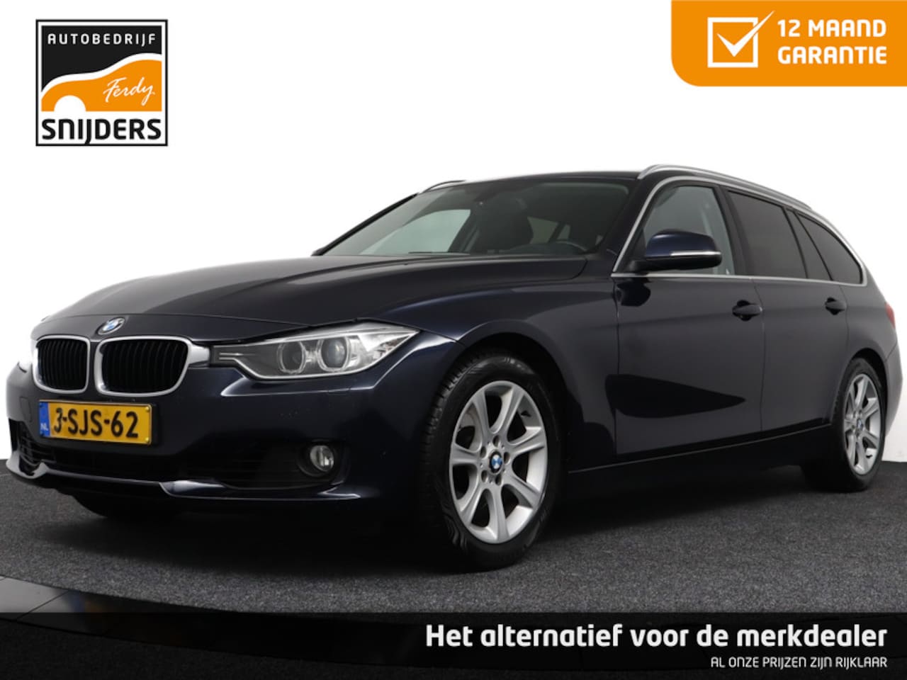 BMW 3-serie Touring - 325d High Executive Luxery Upgrade 218PK, Orig.NL 100% Onderhouden | Navi | Leer | PDC | X - AutoWereld.nl