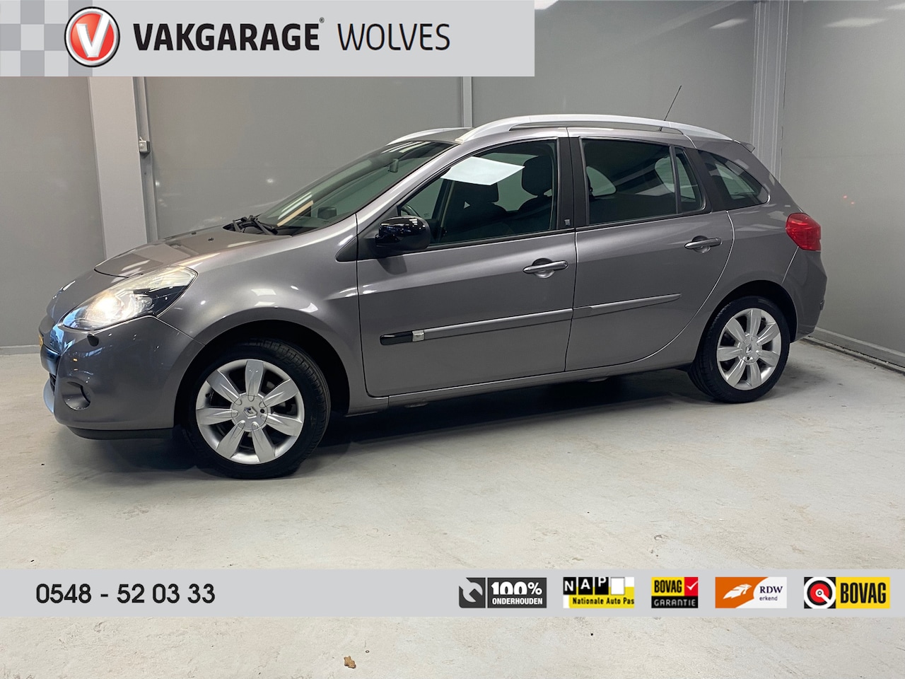 Renault Clio Estate - 1.6-16V 20th Anniversary | AUTOMAAT | NAVI | CLIMA | - AutoWereld.nl