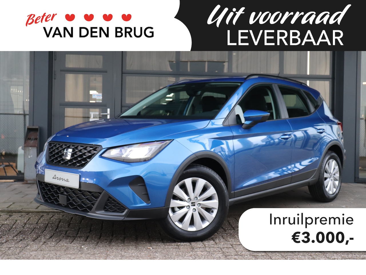 Seat Arona - 1.0 TSI 95pk Style | Apple CarPlay™ & Android Auto™ | Cruise Control | Parkeersensoren | C - AutoWereld.nl