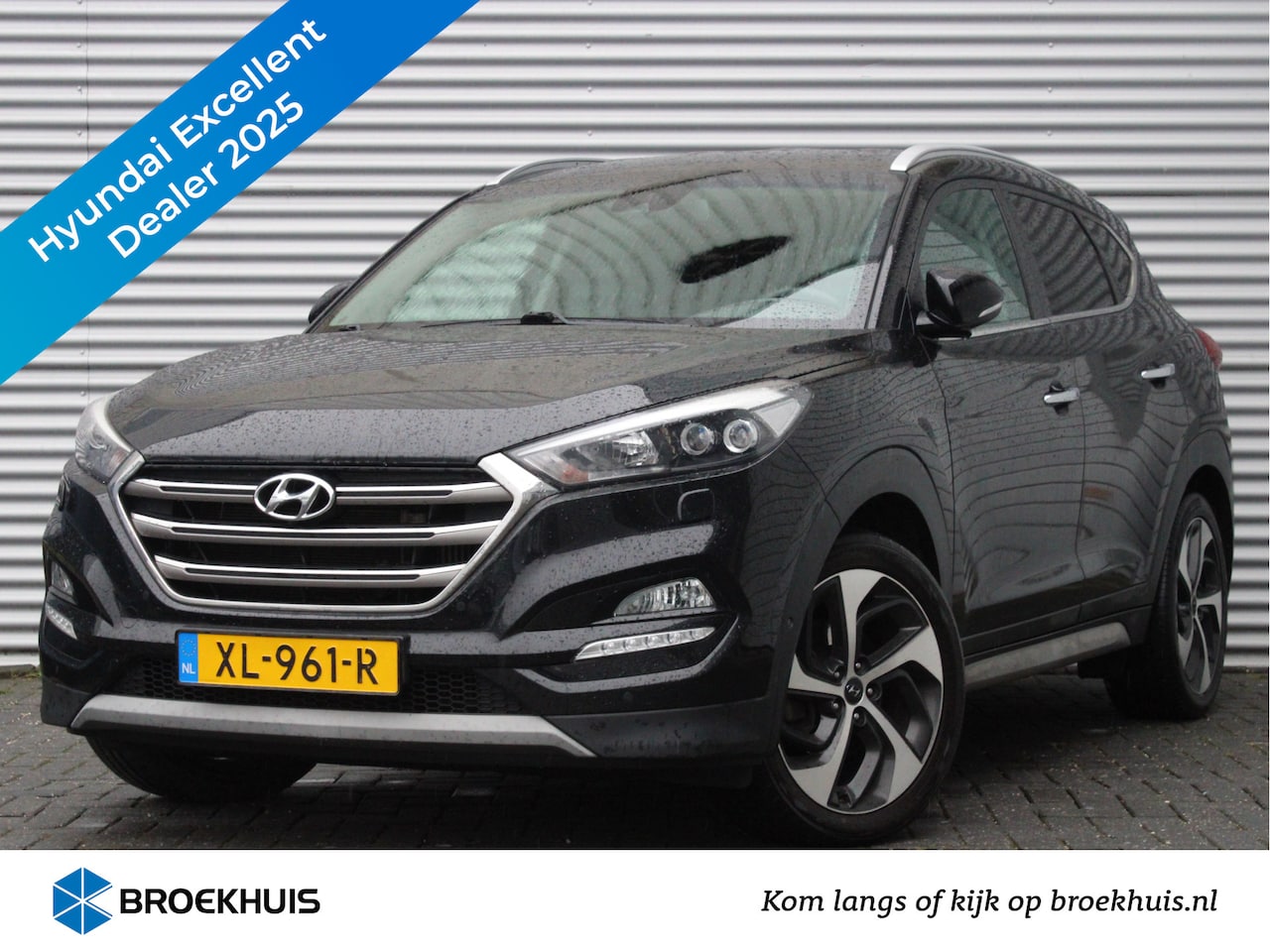 Hyundai Tucson - 1.7 CRDi HP Premium | Trekhaak | 1600kg trekgewicht | 100% onderhouden | Nette auto | Full - AutoWereld.nl