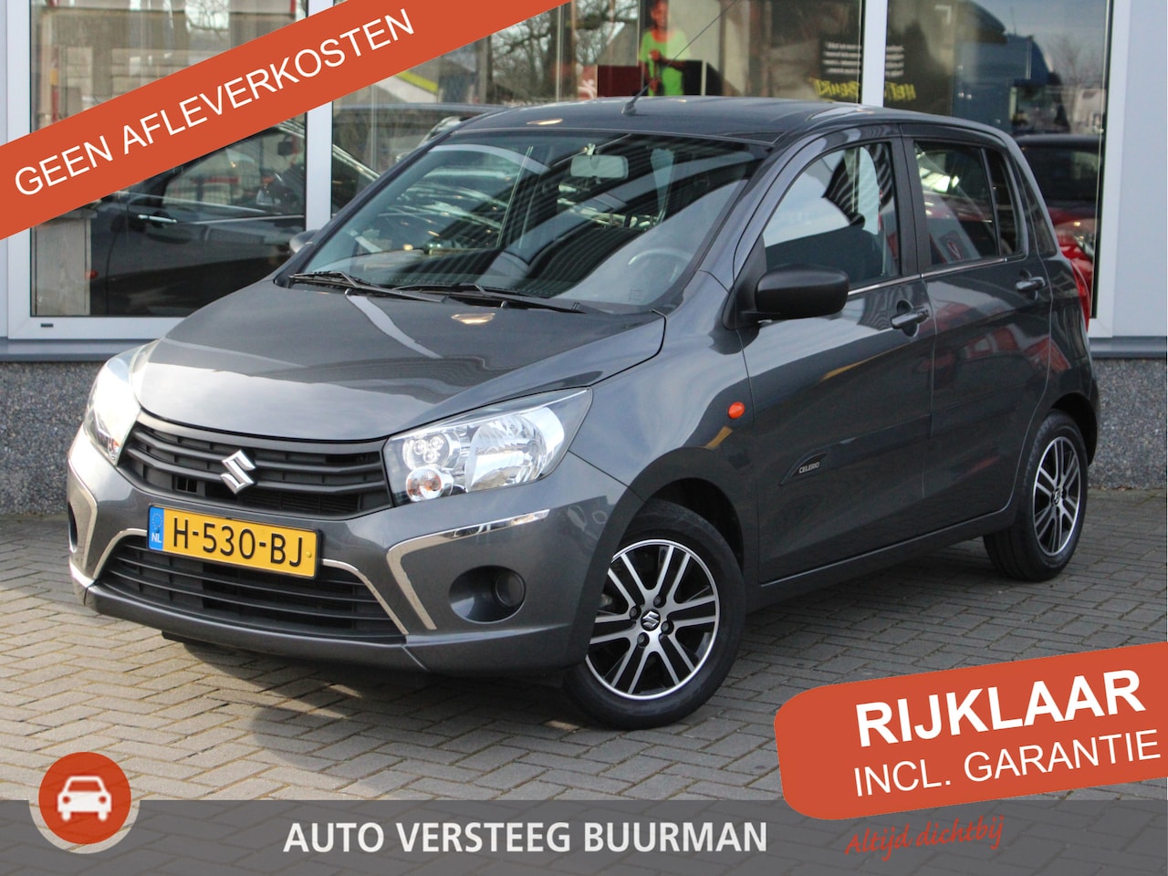 Suzuki Celerio - 1.0 Comfort Trekhaak, Lichtmetalen Velgen 14", Bluetooth, Airco, Radio-CD Speler - AutoWereld.nl