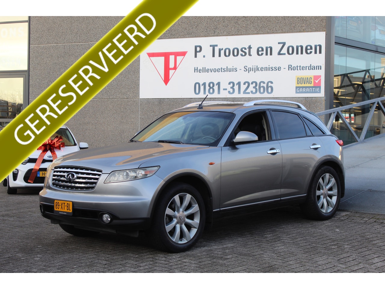 Infiniti FX - 35 APK tot 05/2025!! Automaat/Navigatie/Achteruitrijcamera/Lederen bekleding/Schuifkanteld - AutoWereld.nl