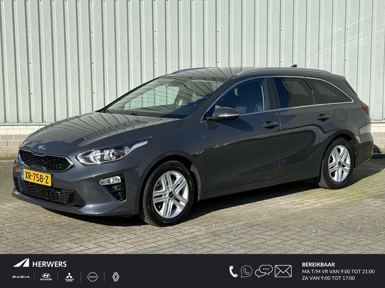 Kia Cee'd Sportswagon - Ceed 1.4 T-GDi DynamicPlusLine / Fabrieksgarantie t/m 8-3-2019 / Navigatie / Achteruitrijc - AutoWereld.nl