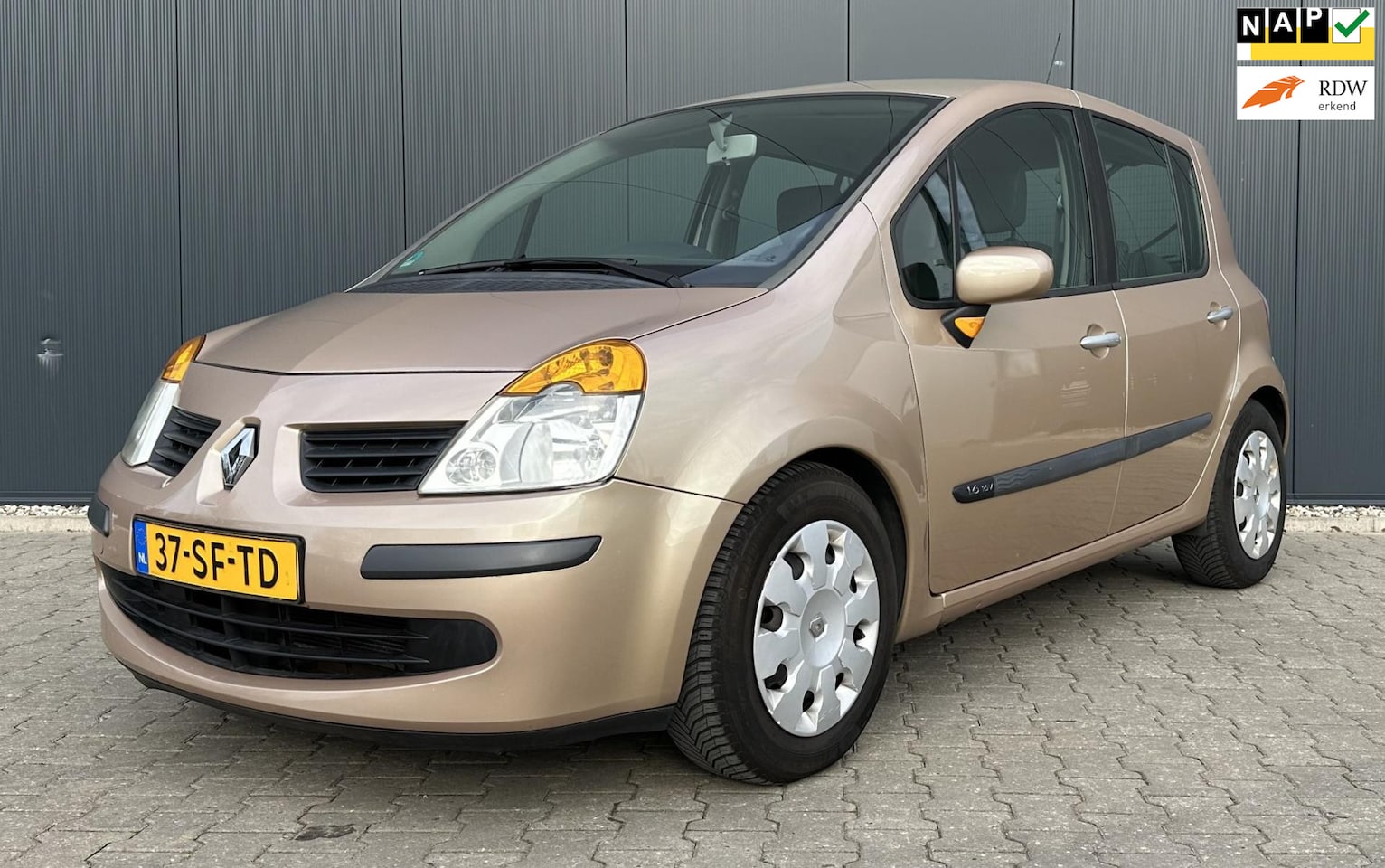 Renault Modus - 1.6-16V Expression Luxe Airco NIEUW APK NAP Trekhaak - AutoWereld.nl