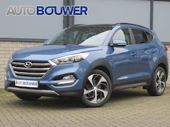 Hyundai Tucson - 1.6 T-GDI 177 PK 4WD Automaat 2e eigen | leder | 19 "inch | panorama dak | navi | camera