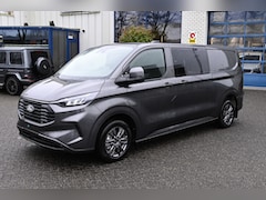 Ford Transit Custom - 300L 2.0 TDCI L2H1 Limited DC Inklapbare trekhaak, Adaptive cruise, Middenconsole