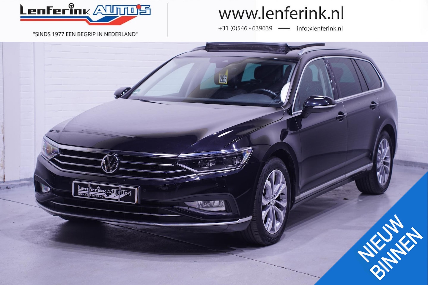 Volkswagen Passat Variant - 1.5 TSI Elegance R-Line business pano-dak comfort-pack winter-pack DAB ACC led-verlichting - AutoWereld.nl