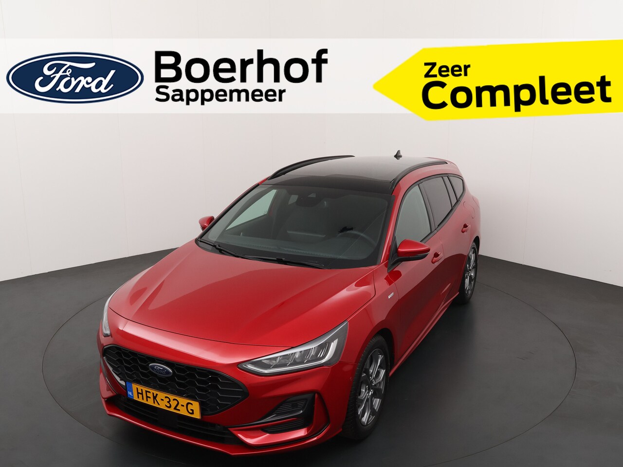 Ford Focus Wagon - EcoBoost 125PK Hybrid ST Line Pano I AGR stoelen I Sync4 I Camera I All season I fabr. gar - AutoWereld.nl